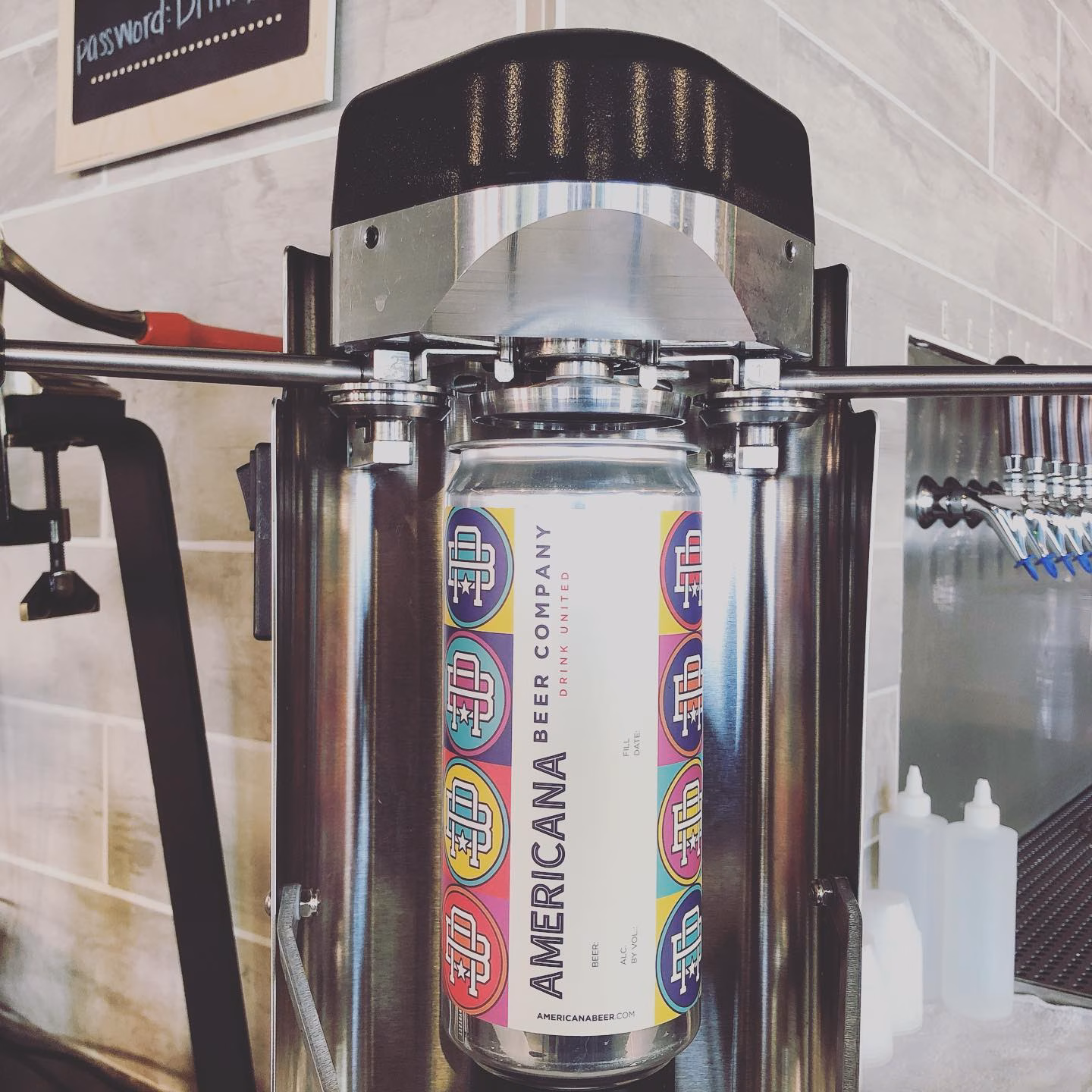 Americana Beer Co. Crowler
