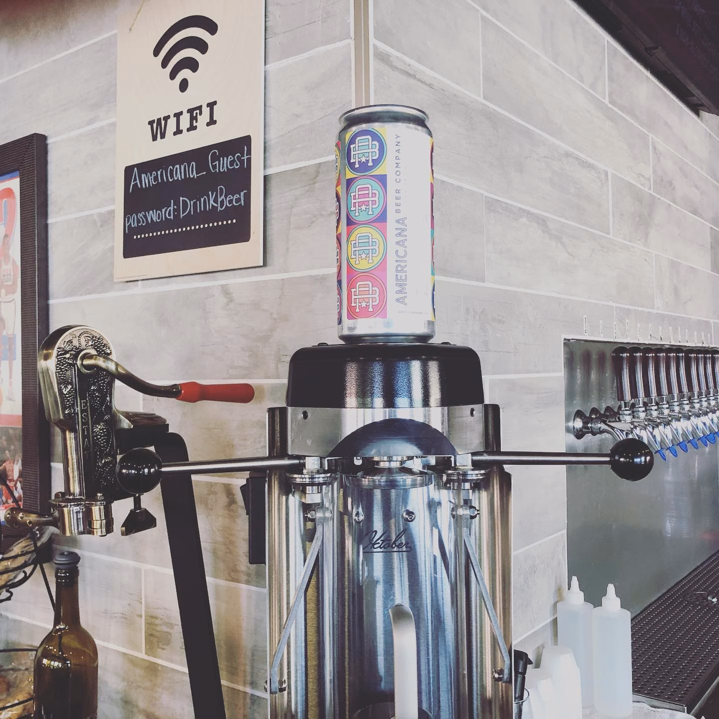 Americana Beer Co. Crowler