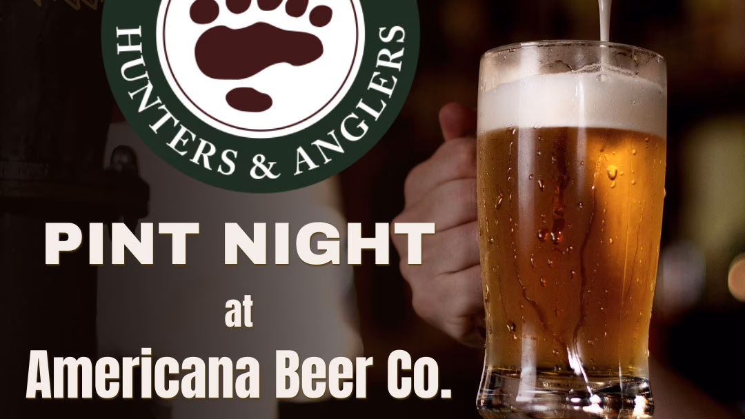 NC Backcountry Hunters & Anglers Pint Night