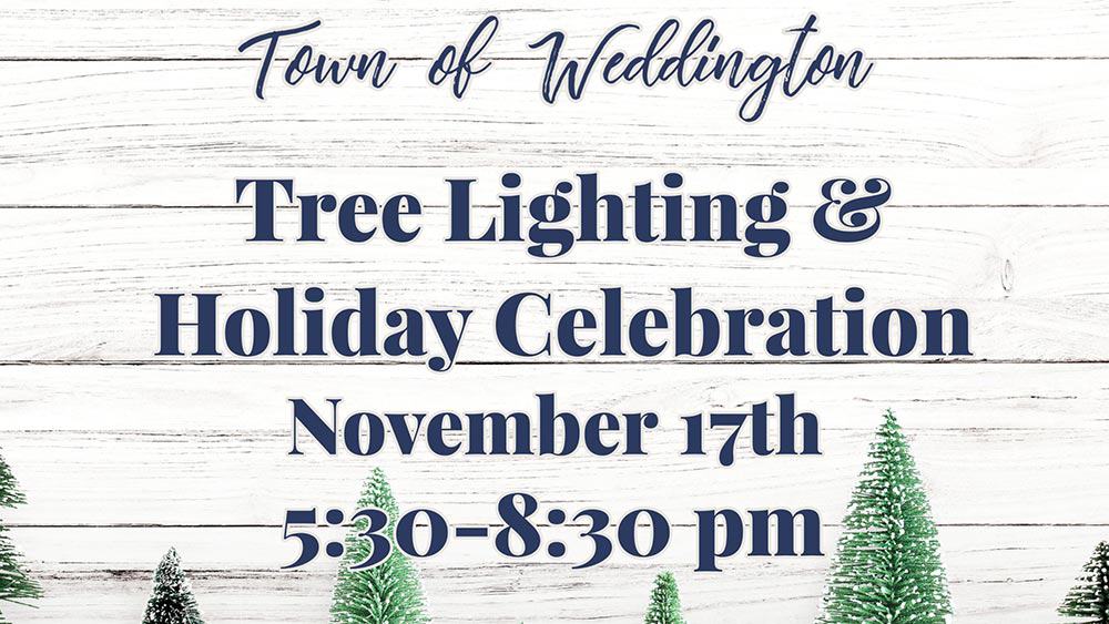 Town of Weddington, NC Tree Lighting & Holiday Celebration