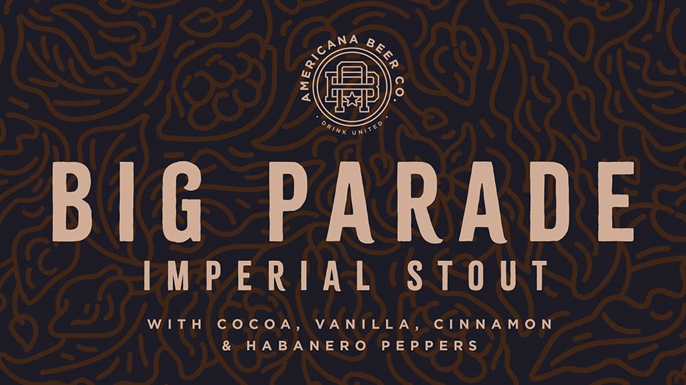 Big Parade Imperial Stout - U.S. Open bronze medal winning beer