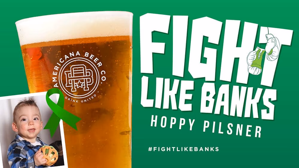 Fight Like Banks Hoppy Pilsner Beer Release